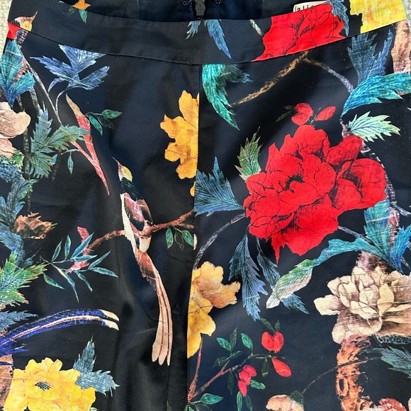 Alice & Olivia Floral Wide Leg Pant - Picture 4 of 5